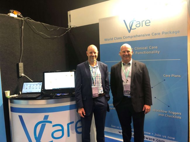 NZACA stand photo (1) Aged Care Software | VCare