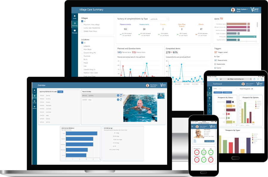 VCare Browser Applications | VCare